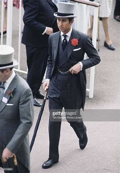 Prince Charles Demonstrating His Sartorial Elegance At Ascot Races