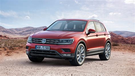 Volkswagen Reveals Redesigned Tiguan Crossover Plug In Concept