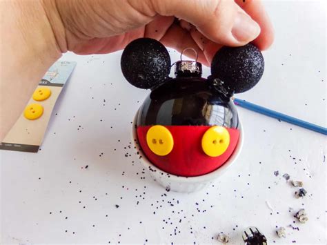 Diy Mickey Mouse Ornament For Christmas Everythingmouse Guide To Disney