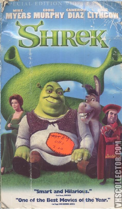 Opening To Shrek 2001 Vhs From Dreamworks Skg Distributed By Warner