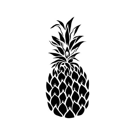 Pineapple Stencil Cool Stencils Stencils Pineapple