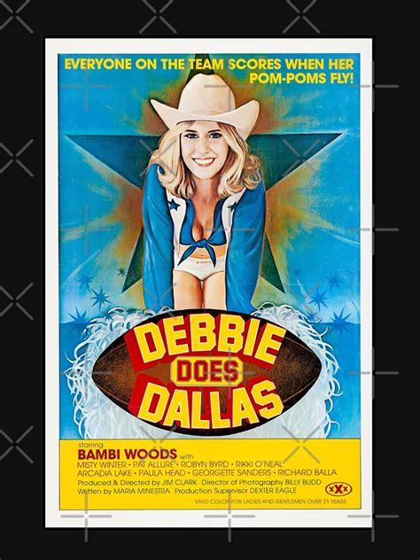 Debbie Does Dallas Classic Vintage Porn T Shirt For Sale By Wrestletoys Redbubble Debbie