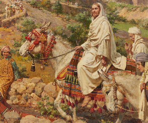 The Bible In Paintings ️ Jesus Rides Into Jerusalem As King ️ Part 3