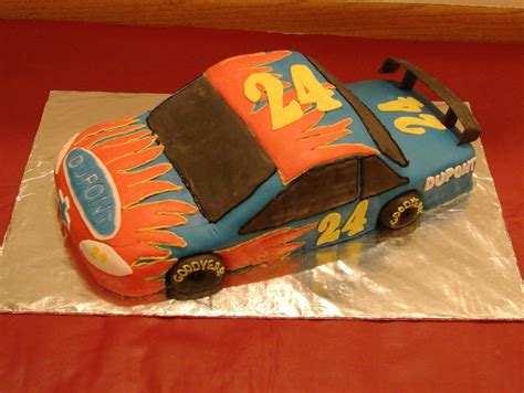 Pick any 5 drivers for that day's race — just stay under the $50k salary cap. Nascar Cake - Made Jeff Gordon's #24 car for a coworker ...
