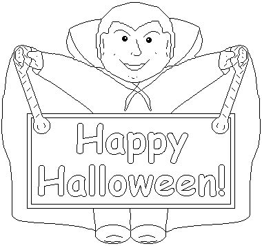 48 halloween coloring pages including pumpkins, monsters, black cats, and witches & wizards. holloween coloring to print | Team colors