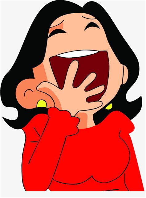 Girl Laughing Clipart