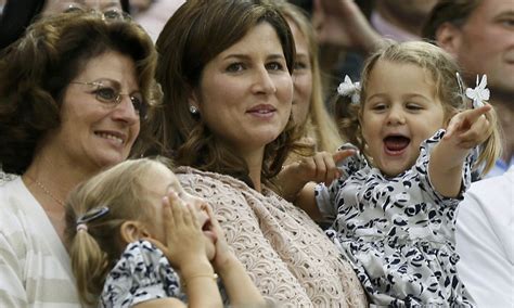 At times, it feels as though federer carries a magical force field that repels ordinariness. Wimbledon 2012: Roger Federer's twin daughters cheer as ...