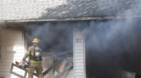 Firefighters Respond To House Fire In Springfield
