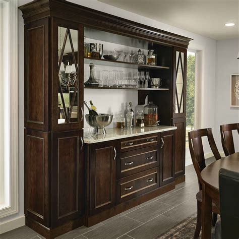 Due to manufacturing variances, limitations of computer screens and the variation in natural lighting, actual. Dining Room Hutch - KraftMaid