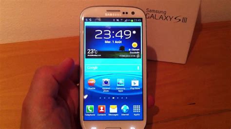 Test Du Samsung Galaxy S Iii Gt I9300 Par Top For Phonefr Youtube