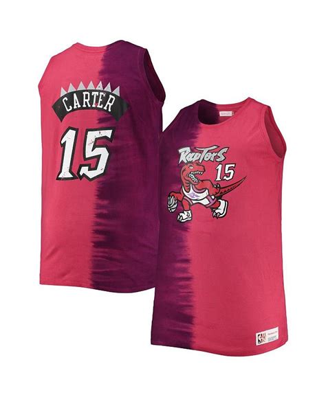 Mitchell And Ness Mens Vince Carter Purple And Red Toronto Raptors