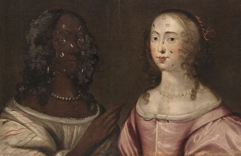 ‘extremely Rare’ 17th Century Painting Showing Black Woman With White Companion Is Placed Under