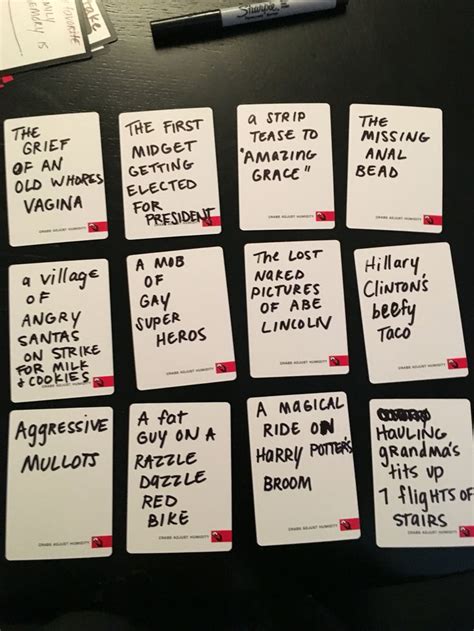 21 hilarious, awkward, and painful rounds of cards against humanity. Funny ideas for cards against humanity blank cards | Funny christmas games, Cards against ...