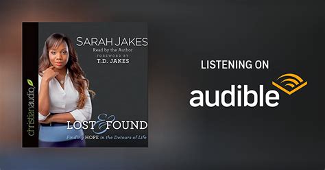 Lost And Found By Sarah Jakes Audiobook Audibleca