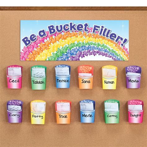 Bucket Filler With Images Bucket Filler Bulletin Board Bucket