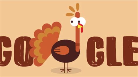 Maybe you would like to learn more about one of these? Thanksgiving Google doodle turkey pardons itself & takes ...