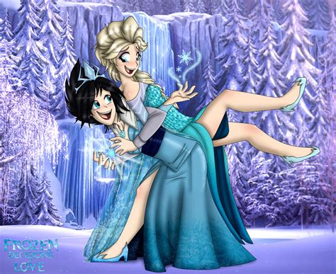 Fdlelsa And Rebecca Evil Ice Queen By Namygaga On Deviantart
