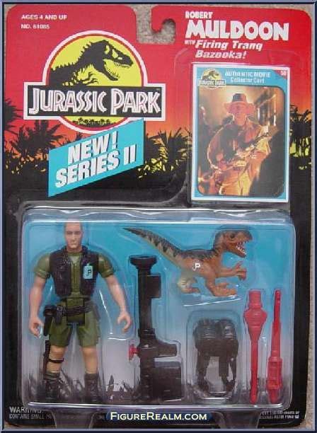 Kenner Jurassic Park Series 2 Robert Muldoon Figure 1993 Jurassic Park Toys Jurassic Park