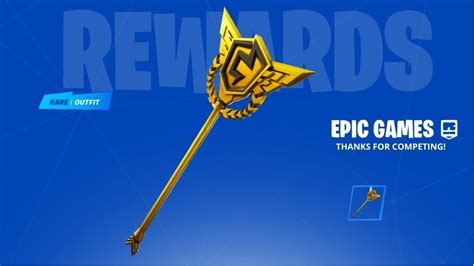 How To Get Free Axe Of Champions Pickaxe In Fortnite Fncs Rewards