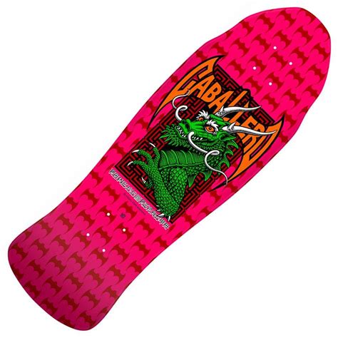 Powell Peralta Steve Caballero Street Hot Pink Reissue Skateboard Deck