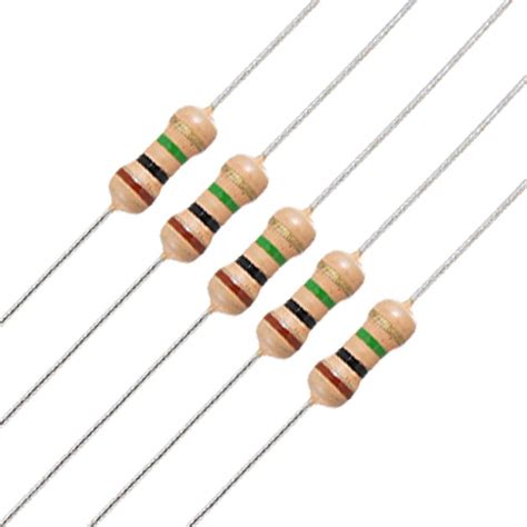 1 Mega Ohm 14 Watt Resistor 10 Pieces Pack Mifra Electronics