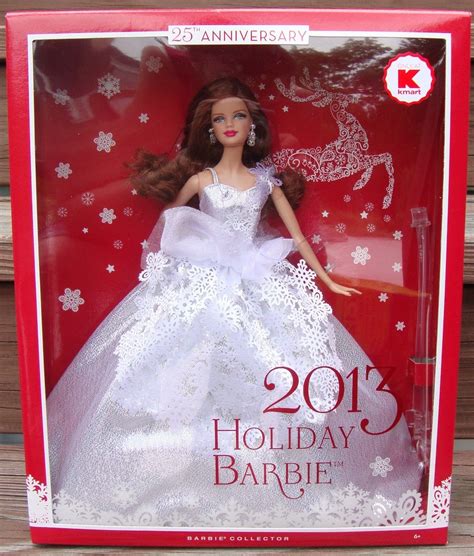 2013 Holiday Barbie Doll Brunette Barbie And Friends Nrfb Archives