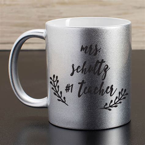 Personalized Metallic Mug Custom Message Tsforyounow
