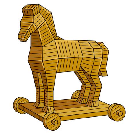 Trojan Horse Drawing Free Download On Clipartmag