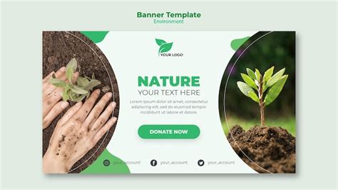 Free Psd Eco Friendly Banner Template Concept