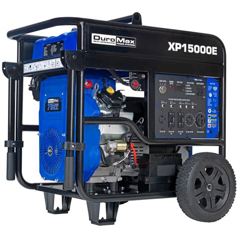 Duromax 12000 Watt Gasoline Powered Portable Generator With Electric