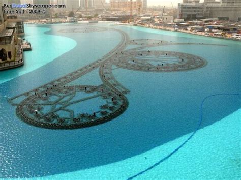 Amazing Water Fountain Of Burj Dubai Lake 20 Pics 1 Video