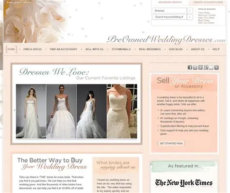7 best sites to sell your used wedding dress
