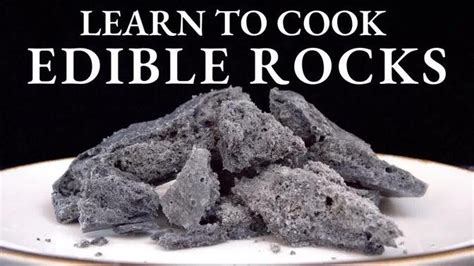 Bite Into Something Different Edible Rock Recipe