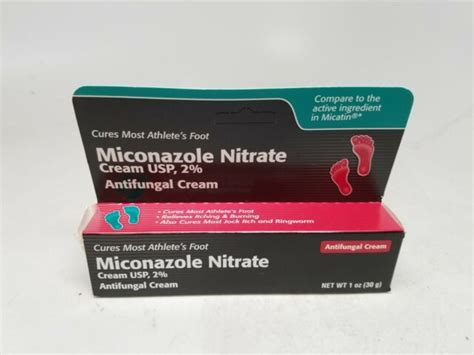Miconazole Nitrate 2 Antifungal Cream 1 Oz For Sale Online Ebay