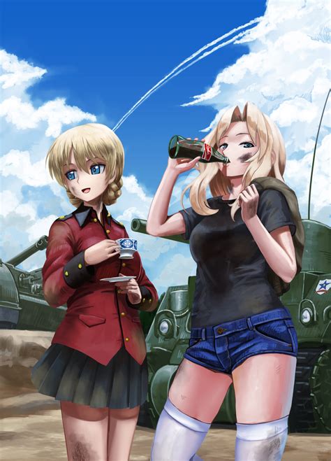 Girls Und Panzer Image By Abazu Red Zerochan Anime Image Board