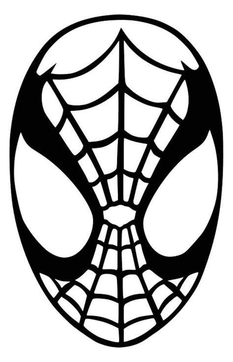 Spiderman Svg Clipart Silueta Inspirada Por Spider Man Vector Etsy