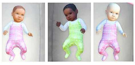 Sims 4 Baby Clothes Replacement