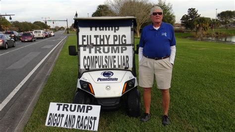 Meet The 71 Year Old Staging A One Man Protest In His Trump Loving