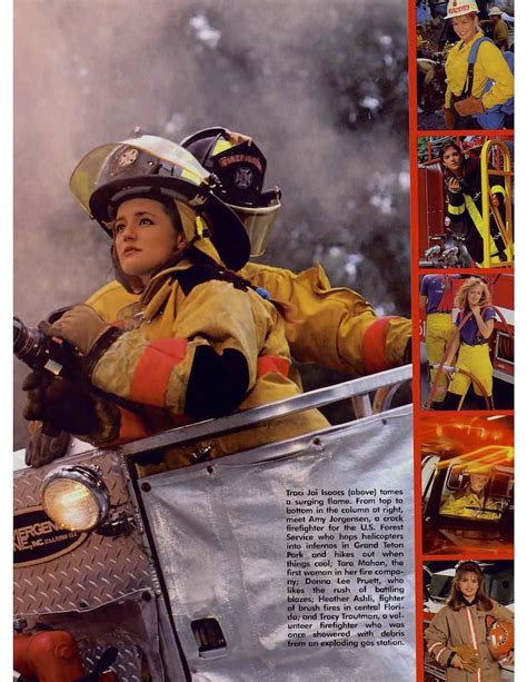 Nude Female Firefighters Playboy Photos Vintage Wall Art Etsy