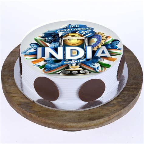 Cricket Theme Cake Order Cricket Theme Photo Cake To Celebrate The