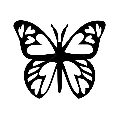 Premium Vector Butterfly Silhouette
