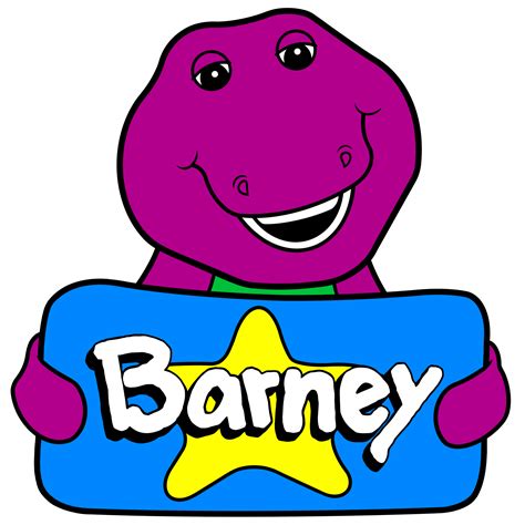 Barney Logo 1994 2014 Recreation Print By Carsyncunningham On
