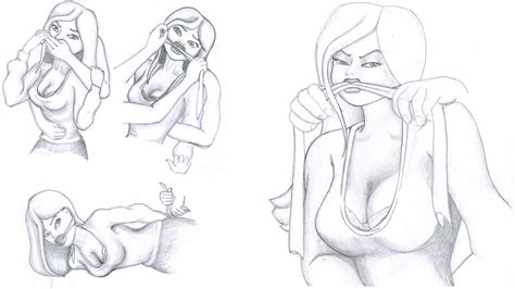 Collected Early Sketches 04 Gagging Edition By Rickmontana Hentai