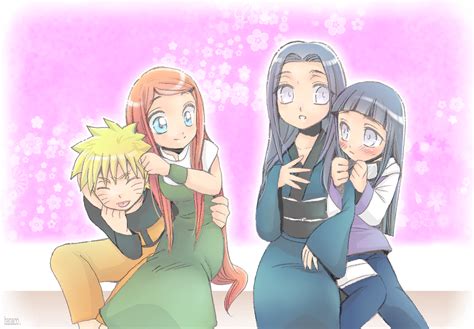 Uzumaki Naruto Hyuuga Hinata And Uzumaki Kushina Naruto And More