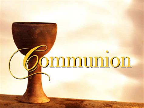 Communion By Intinction Niskayuna Reformed Church
