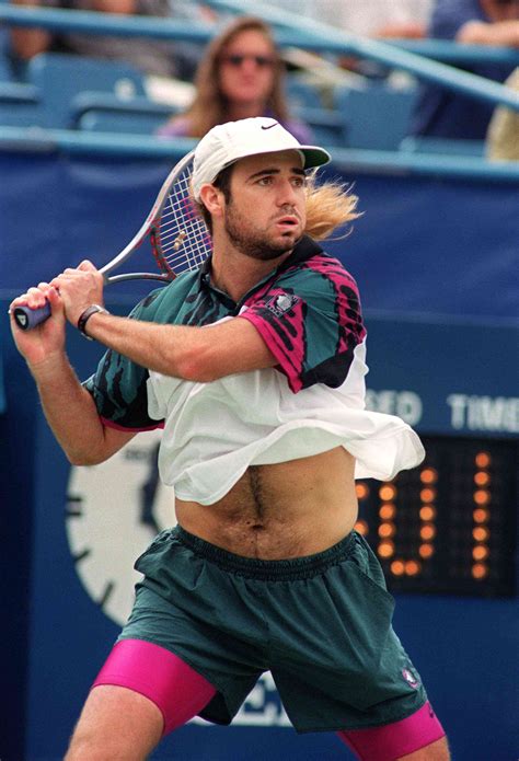In Photos Andre Agassi S Bold Style That Made Him A Fashion Icon Over The Years