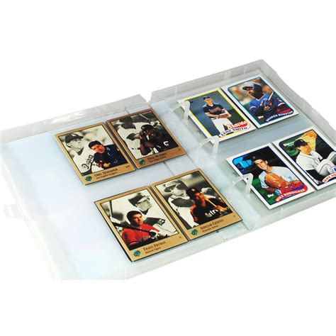 This binder is a compact, card storage binder with 648 slots for your cards. Mini Baseball Trading Card Holder | 200-Card Capacity | UniKeep