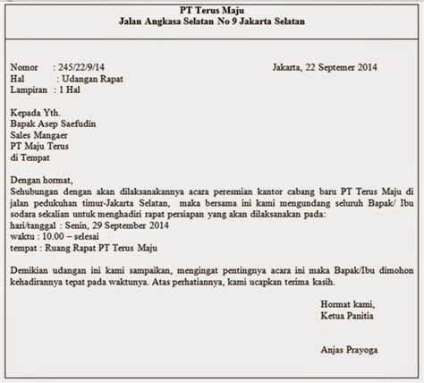 Contoh Surat Pribadi Kepada Guru - Contoh Kee