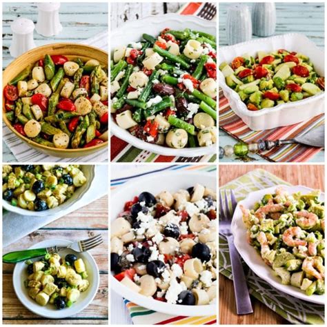 Low Carb And Keto Salads With Hearts Of Palm Kalyns Kitchen Less