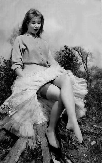 1960s Ladies Loved Flashing Stocking Tops Iii 29 Pics Xhamster